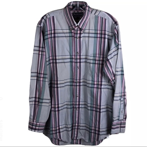 Burberry Other - Burberrys of London Plaid Sport Shirt - Medium